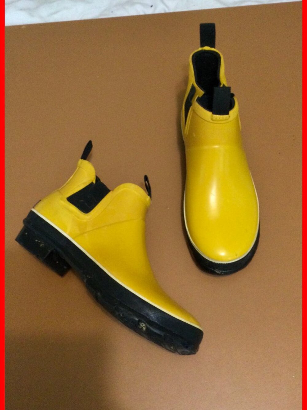 Rain Booties, sz 8